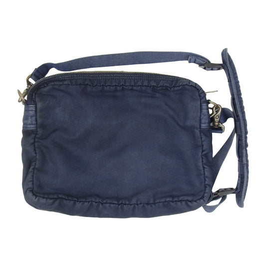 PORTER CLASSIC ポータークラシック 製品染め SUPER NYLON SHOULDER BAG M スーパー ナイロン ショルダーバッグ ネイビー系【中古】
