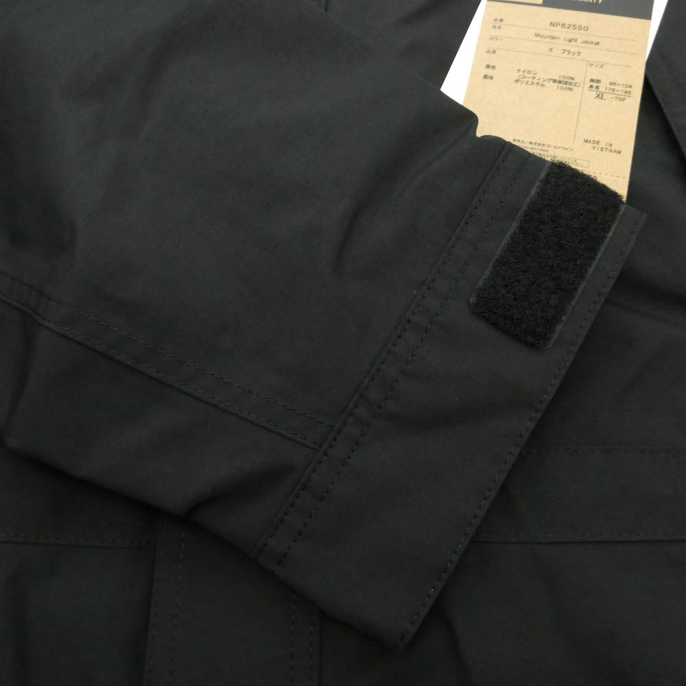 THE NORTH FACE ノースフェイス NP62550 GORE-TEX ゴアテックス Mountain Light Jacket マウンテン ライト ジャケット ブラック系 XL【新古品】【未使用】【中古】