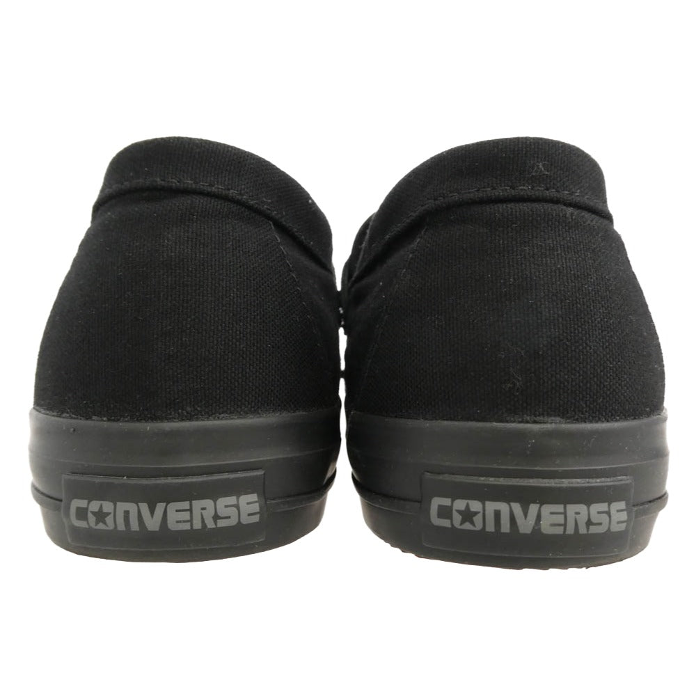 CONVERSE コンバース 1SE987 CXP LOAFER BLKMONO スエード ブラックモノクローム ローカットスニーカー スリッポン ローファー ブラック系 27.5cm【美品】【中古】