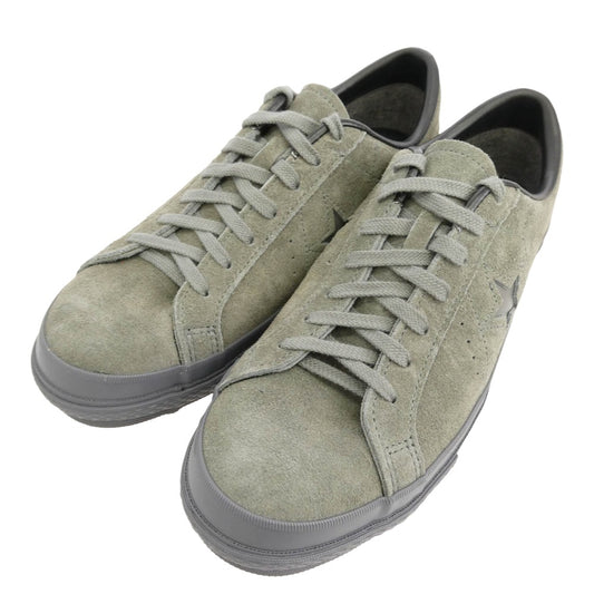 CONVERSE コンバース 35200800 One Star J Suede Gray ワンスター J スエード グレー ローカットスニーカー チャコール系 28cm【極上美品】【中古】