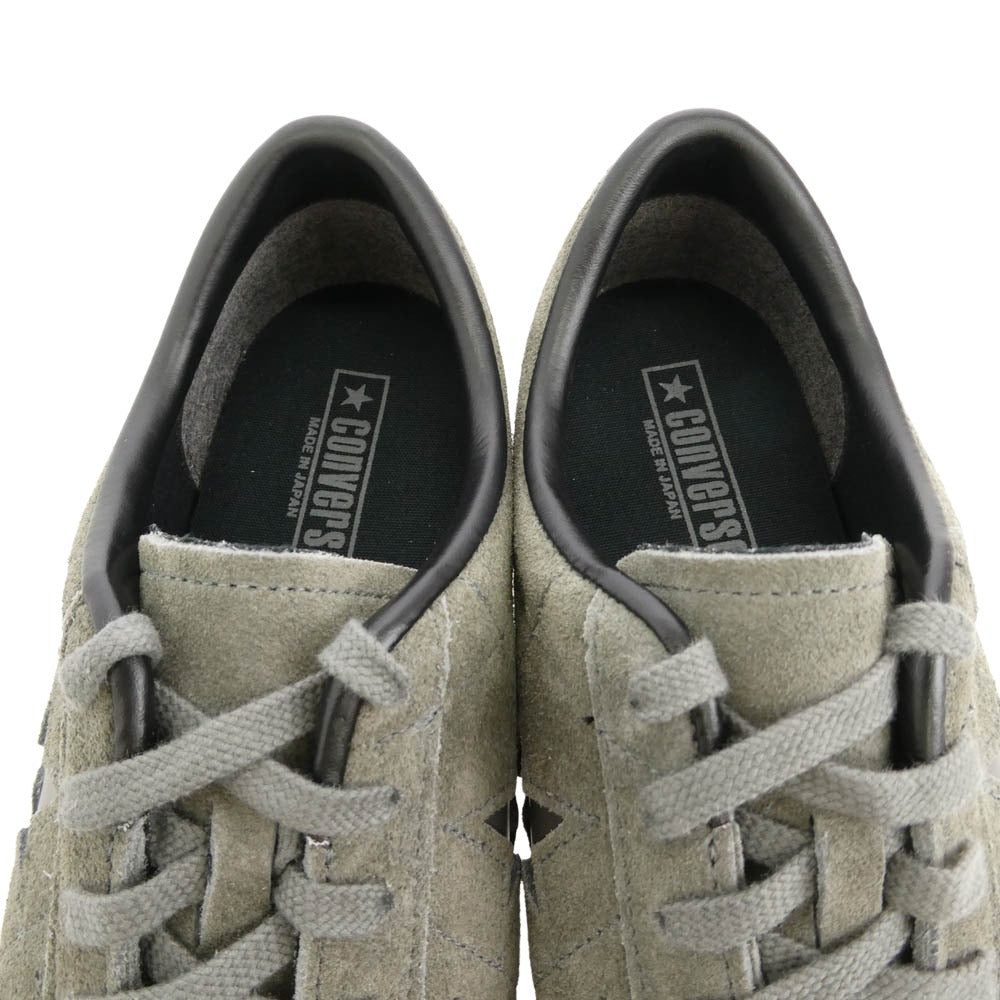 CONVERSE コンバース 35200800 One Star J Suede Gray ワンスター J スエード グレー ローカットスニーカー チャコール系 28cm【極上美品】【中古】