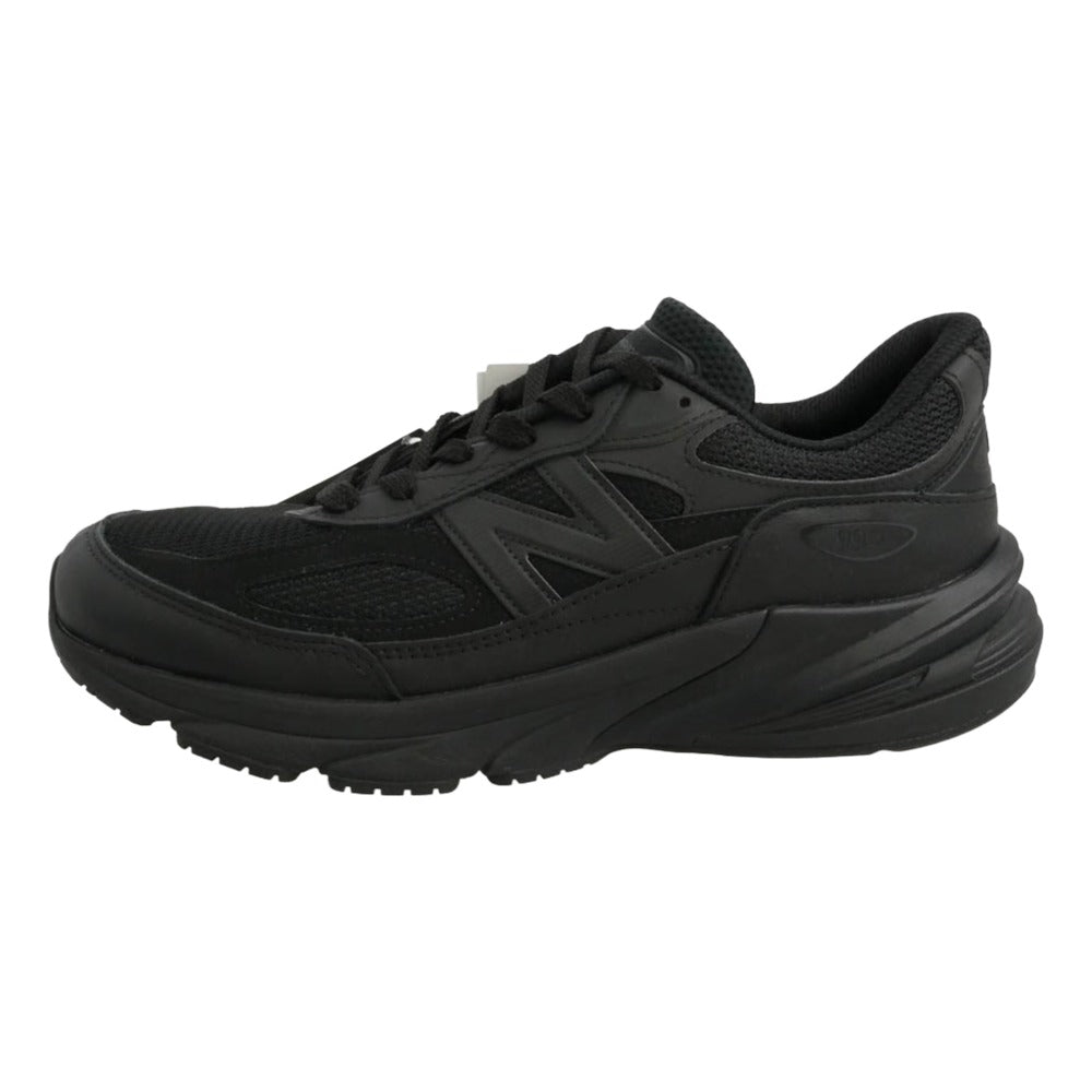 NEW BALANCE ニューバランス COMME des GARCONS HOMME コムデギャルソンオム U990CG6 × COMME des GARCONS HOMME 990V6 Black コムデギャルソン オム 990V6 ブラック ローカットスニーカー ブラック系 28cm【新古品】【未使用】【中古】