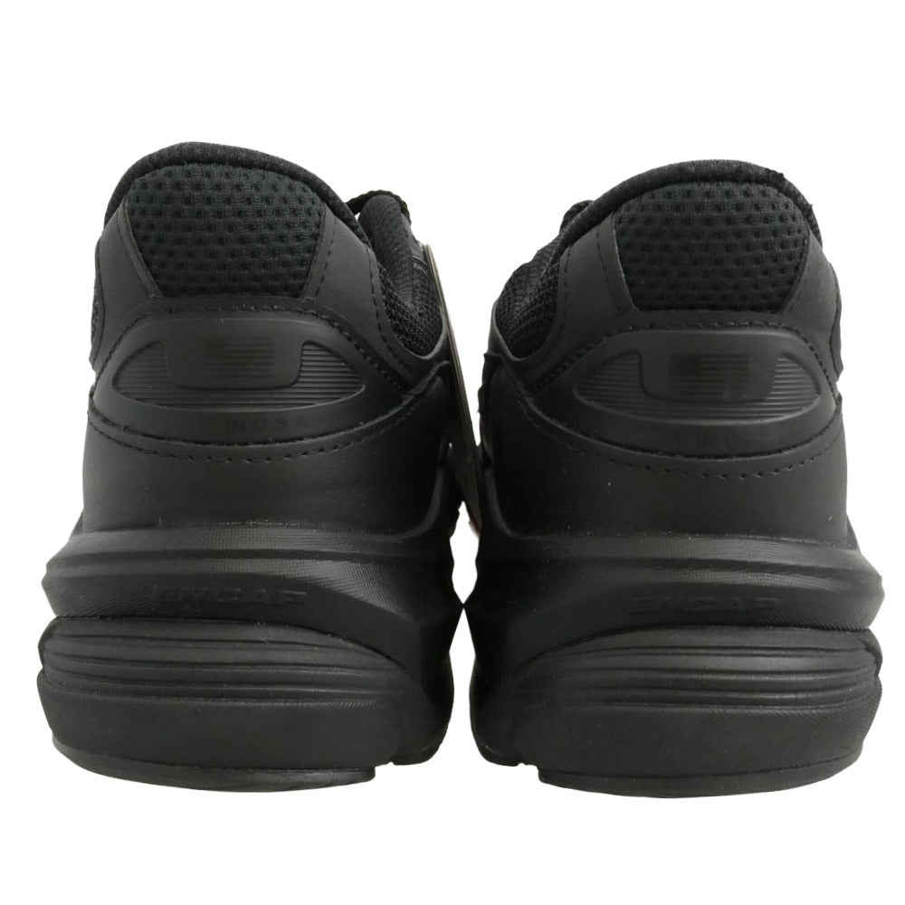NEW BALANCE ニューバランス COMME des GARCONS HOMME コムデギャルソンオム U990CG6 × COMME des GARCONS HOMME 990V6 Black コムデギャルソン オム 990V6 ブラック ローカットスニーカー ブラック系 28cm【新古品】【未使用】【中古】