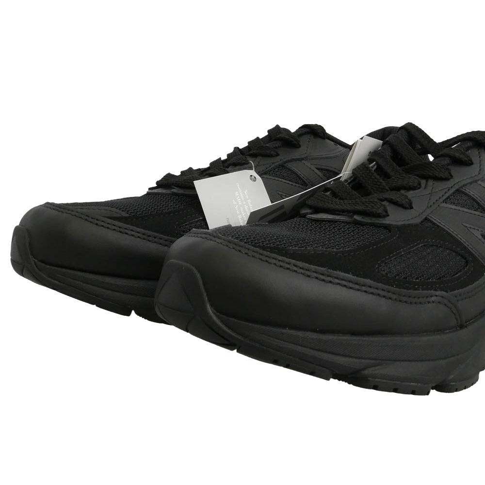 NEW BALANCE ニューバランス COMME des GARCONS HOMME コムデギャルソンオム U990CG6 × COMME des GARCONS HOMME 990V6 Black コムデギャルソン オム 990V6 ブラック ローカットスニーカー ブラック系 28cm【新古品】【未使用】【中古】