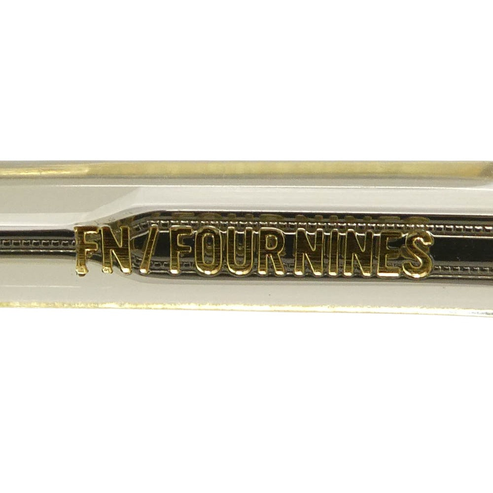 フォーナインズ FN-0846 ラウンドシェイプ 眼鏡 メガネ アイウェア クリアイエロー系 46□22　145【極上美品】【中古】