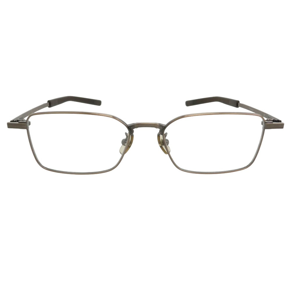 フォーナインズ S-956T スクエアシェイプ 眼鏡 メガネ アイウェア ブラウン系 53□17　142【極上美品】【中古】