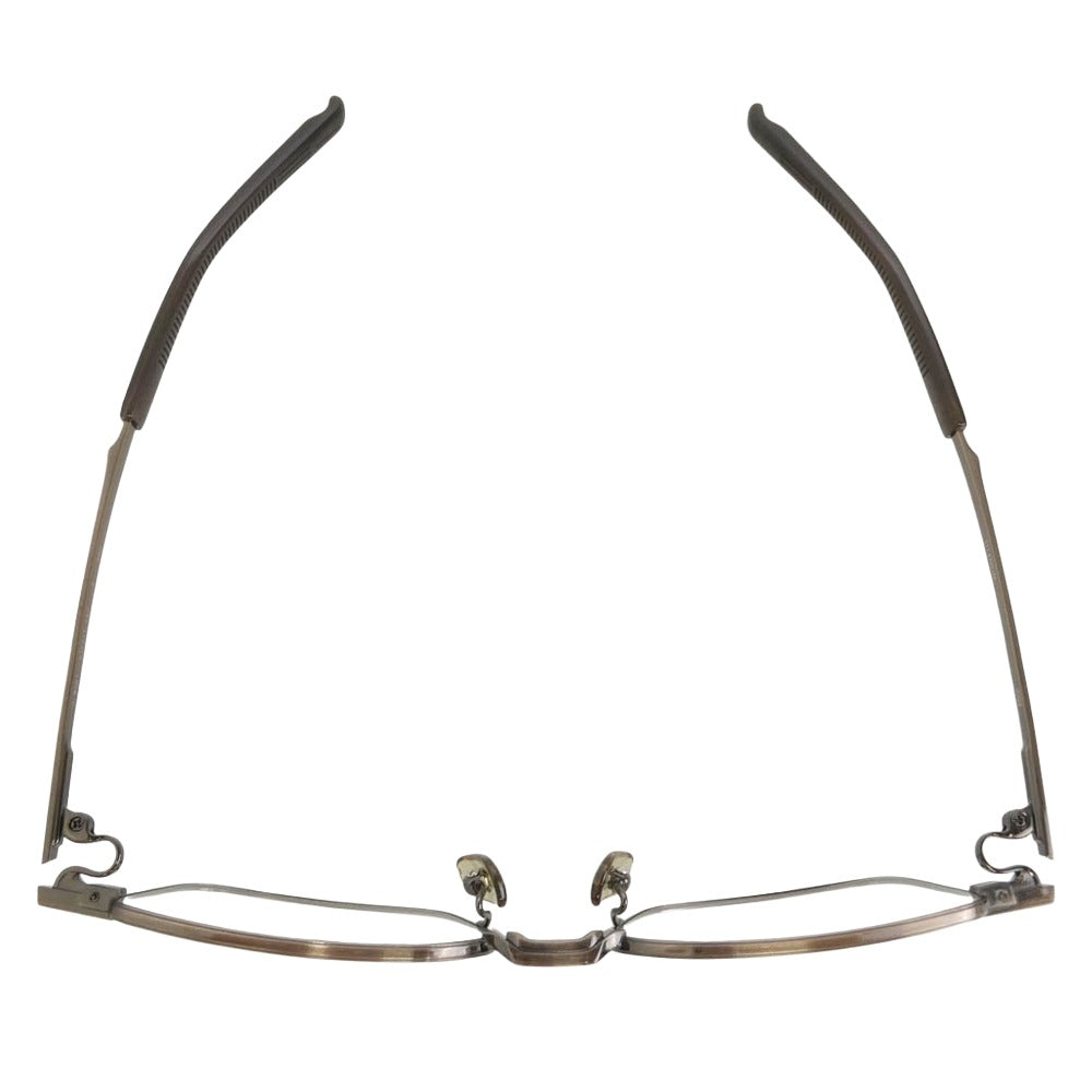 フォーナインズ S-956T スクエアシェイプ 眼鏡 メガネ アイウェア ブラウン系 53□17　142【極上美品】【中古】