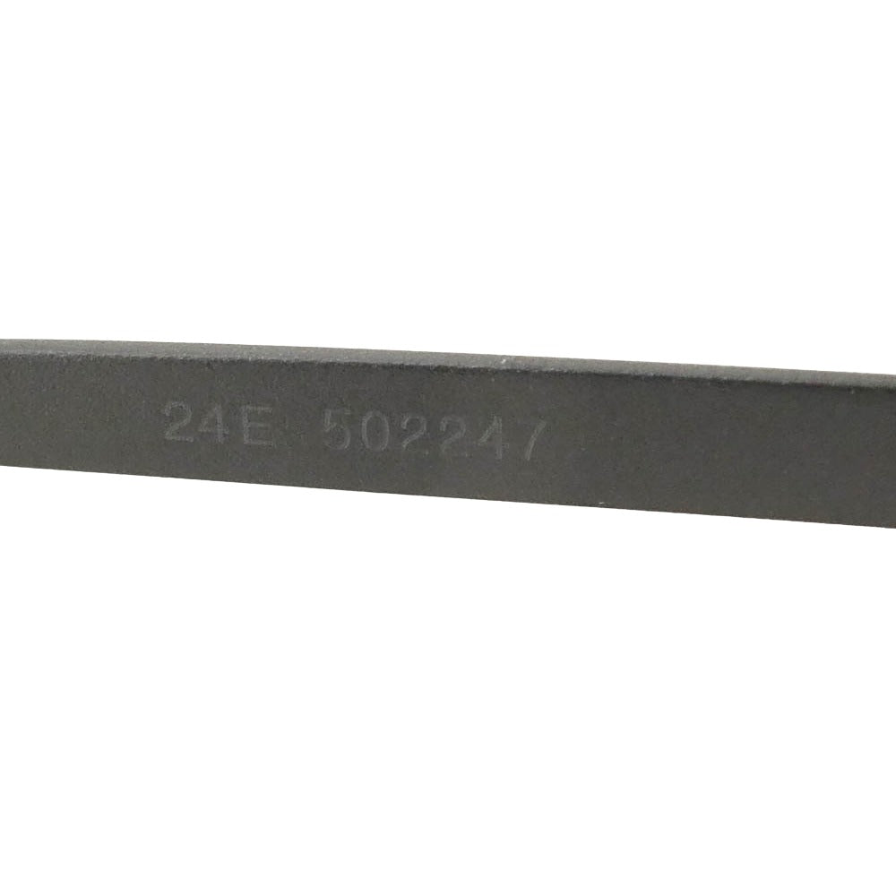 カメマンネン KMN-114 ワイドスクエアシェイプ 眼鏡 メガネ アイウェア グレー系 48□22-145【美品】【中古】