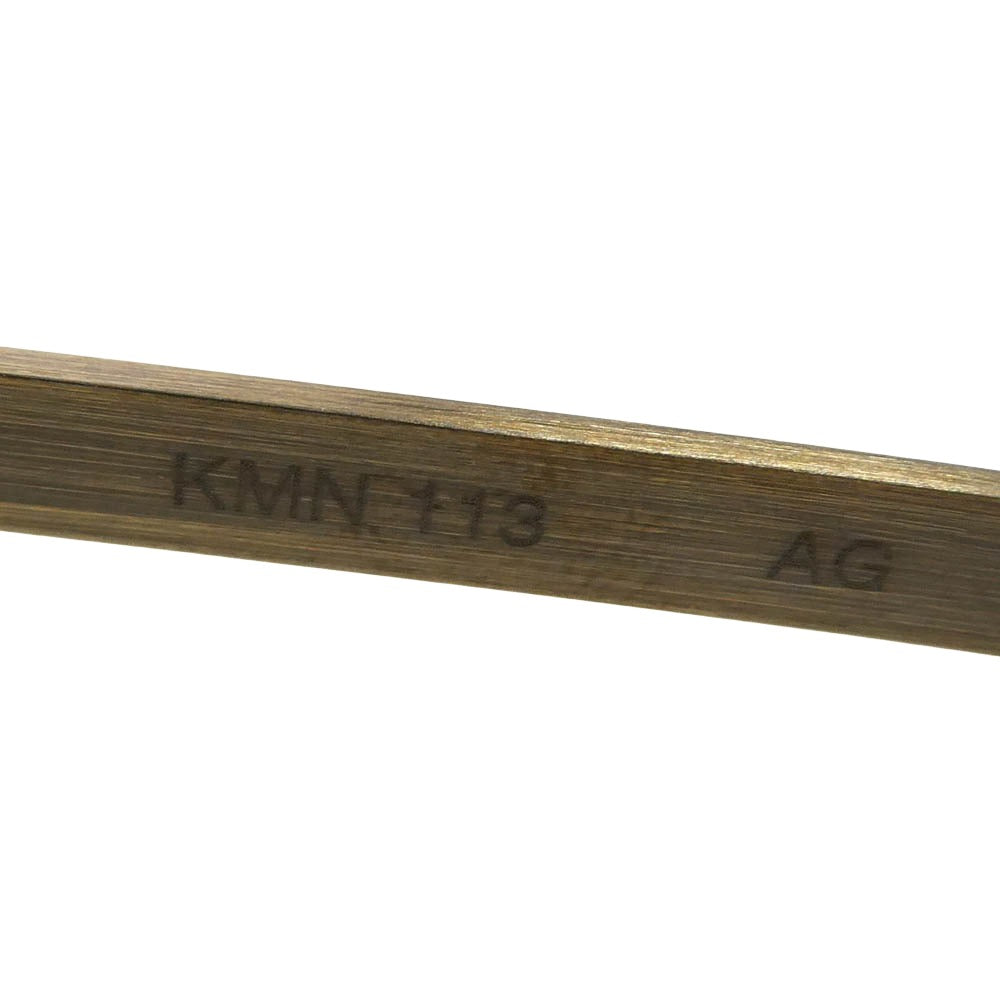 カメマンネン KMN-113 ボストンシェイプ 眼鏡 メガネ アイウェア ゴールド系 48□21-145【極上美品】【中古】
