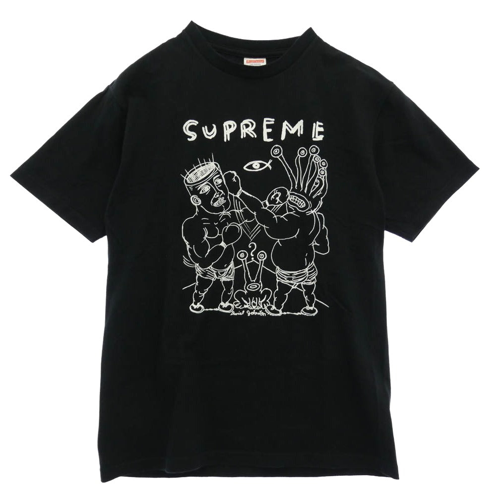 Supreme シュプリーム 12SS Eternal Fight ダニエル ジョンストン Tシャツ ブラック系 S【中古】