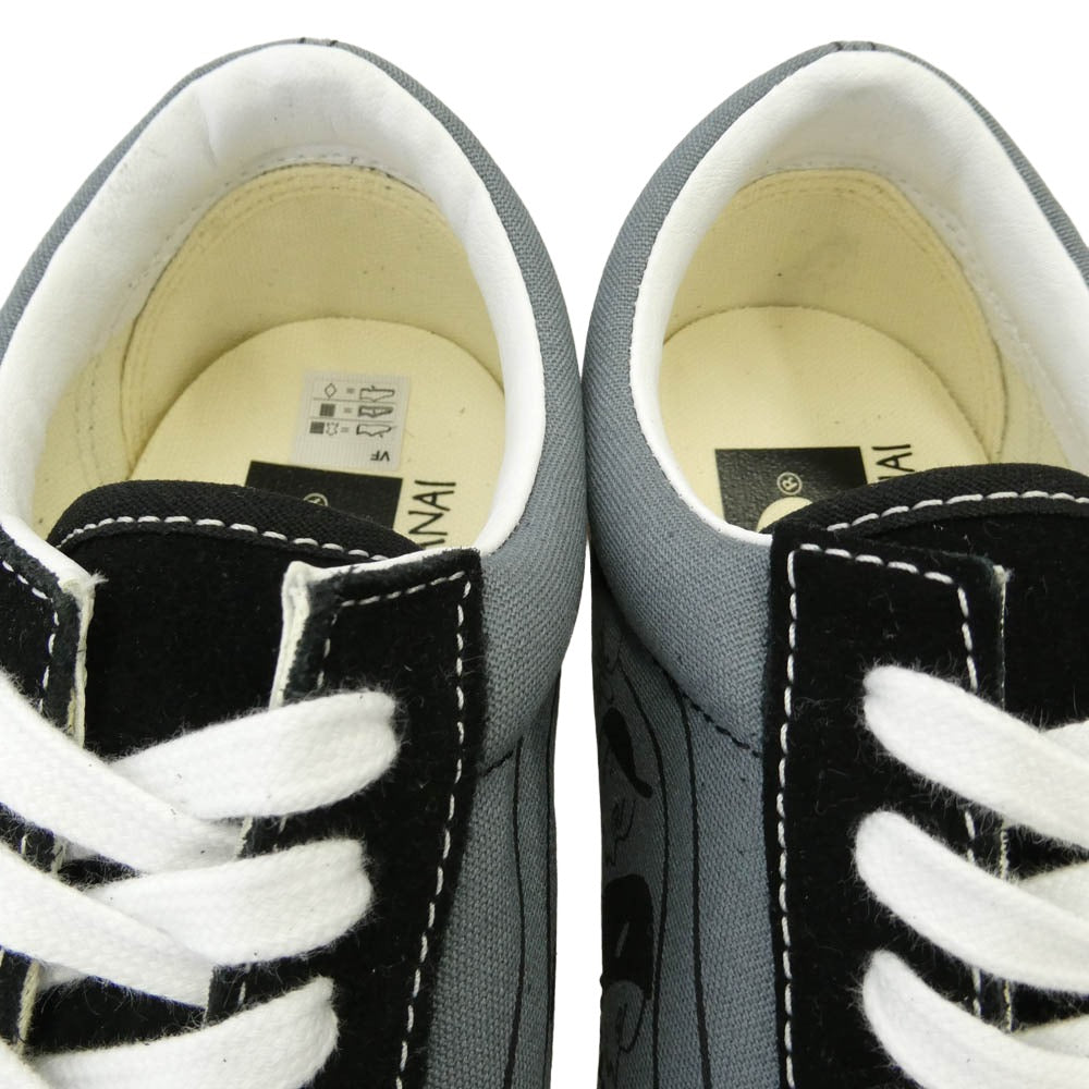 VANS バンズ VN000D56BN5 × Yusuke Hanai 花井祐介 Premium Old Skool Hanai Black プレミアム オールドスクール ハナイブラック スニーカー グレー系 26cm【新古品】【未使用】【中古】