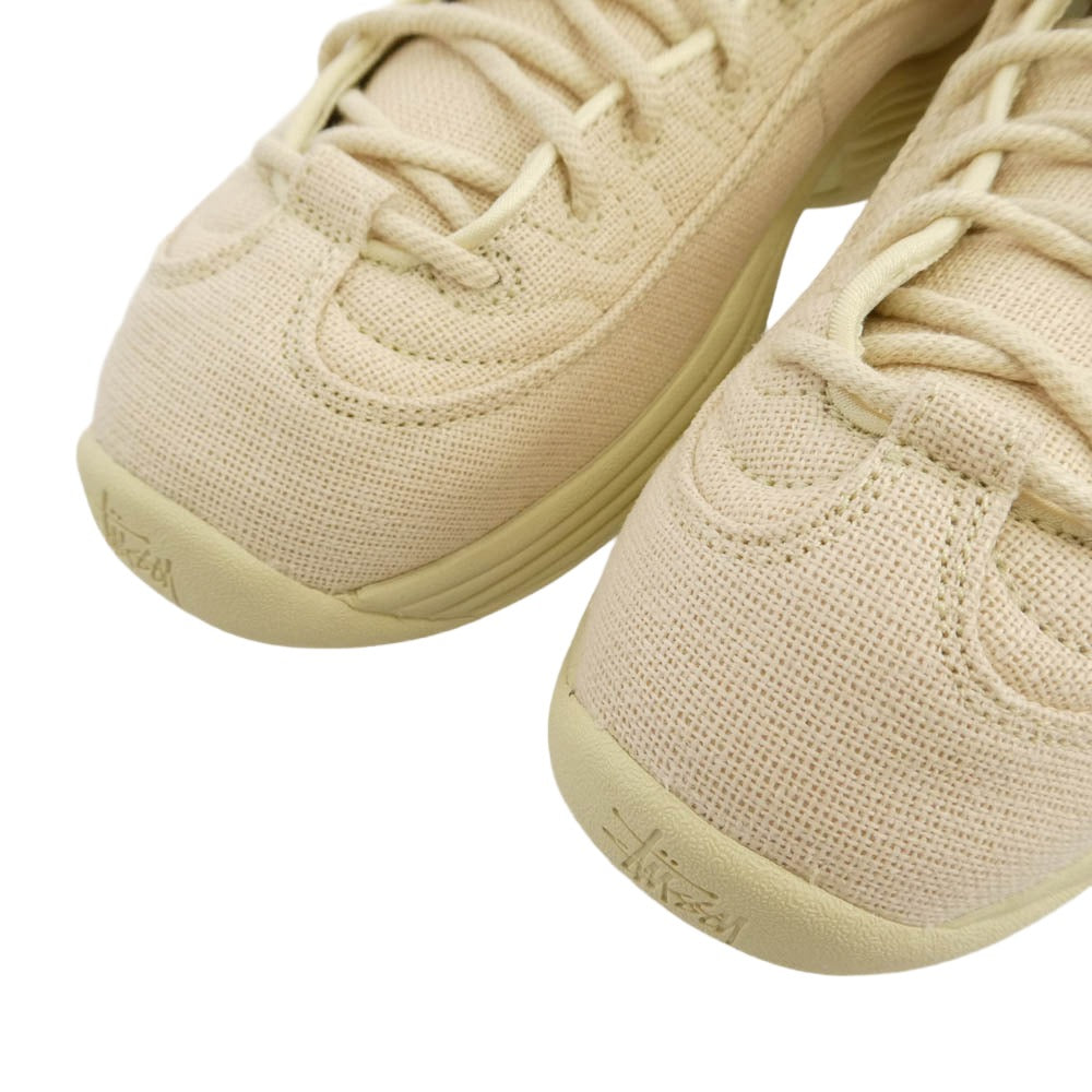 NIKE ナイキ STUSSY ステューシー × Stussy ステューシー DQ5674-200 Air Penny 2 Fossil エアペニー2 フォッシル スニーカー オフホワイト系 ベージュ系 26cm【新古品】【未使用】【中古】