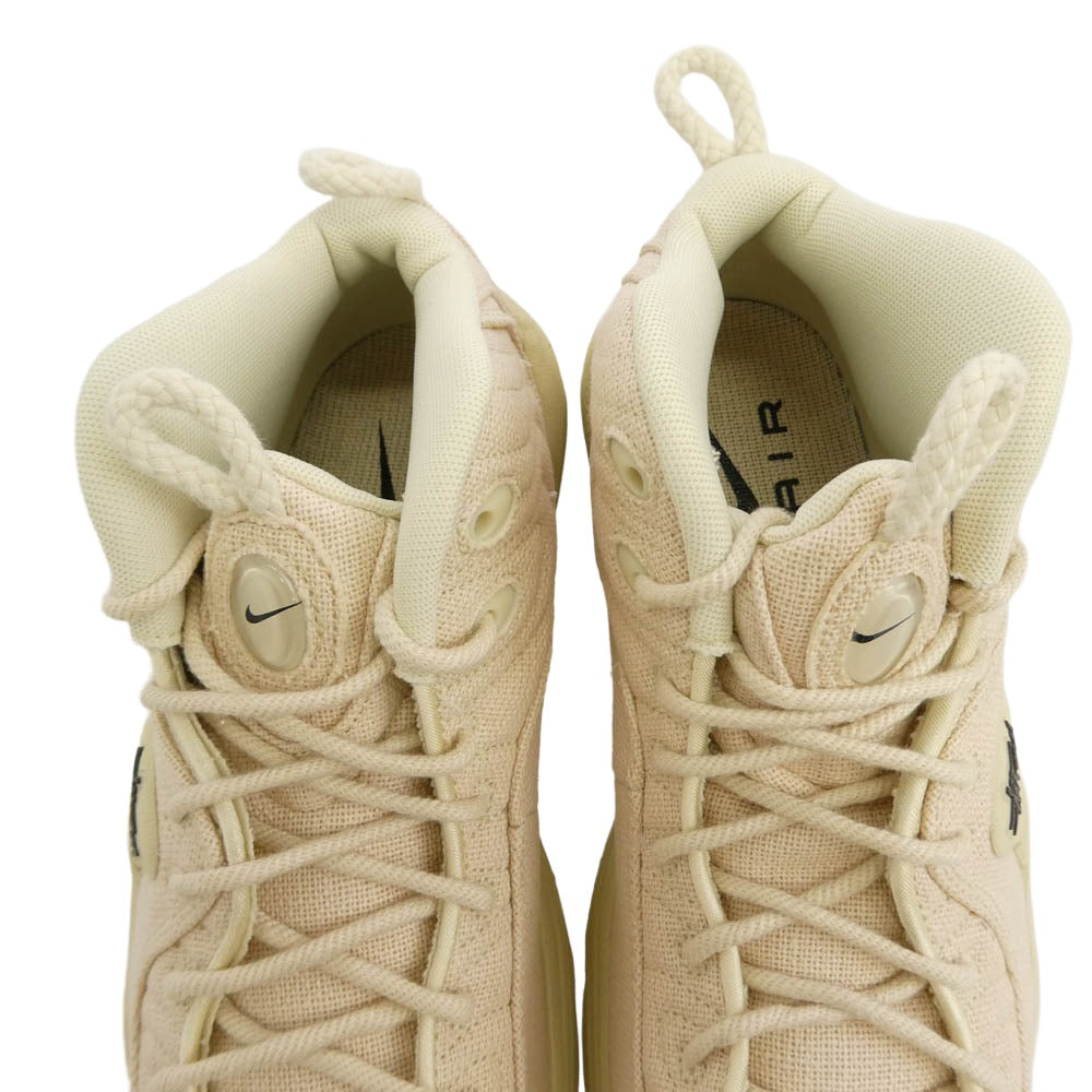 NIKE ナイキ STUSSY ステューシー × Stussy ステューシー DQ5674-200 Air Penny 2 Fossil エアペニー2 フォッシル スニーカー オフホワイト系 ベージュ系 26cm【新古品】【未使用】【中古】