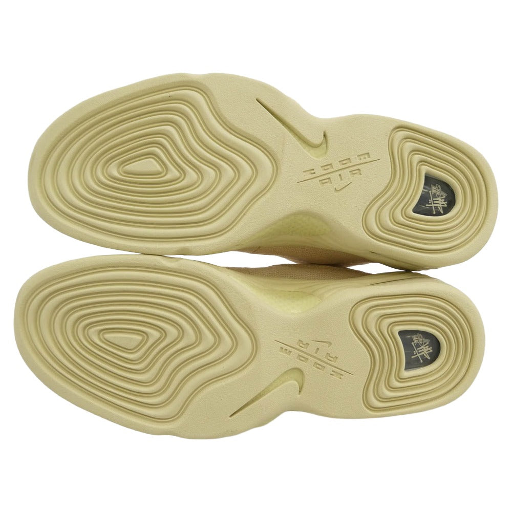NIKE ナイキ STUSSY ステューシー × Stussy ステューシー DQ5674-200 Air Penny 2 Fossil エアペニー2 フォッシル スニーカー オフホワイト系 ベージュ系 26cm【新古品】【未使用】【中古】