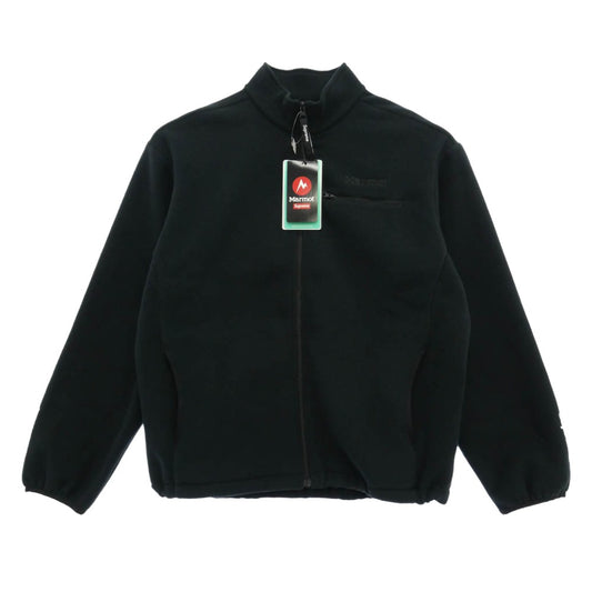 Supreme シュプリーム MARMOT マーモット × Marmot マーモット 25AW Fleece Jacket マーモット フリースジャケット ブラック系 M【新古品】【未使用】【中古】