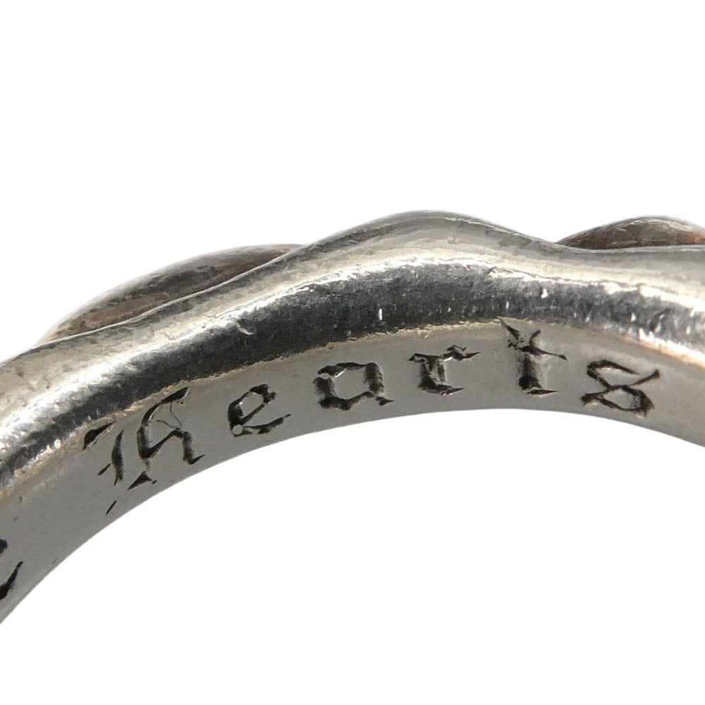 CHROME HEARTS クロムハーツ（原本無） SCRL BAND スクロールバンド リング シルバー系 15.5号【中古】