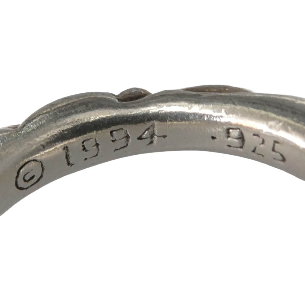 CHROME HEARTS クロムハーツ（原本無） SCRL BAND スクロールバンド リング シルバー系 15.5号【中古】