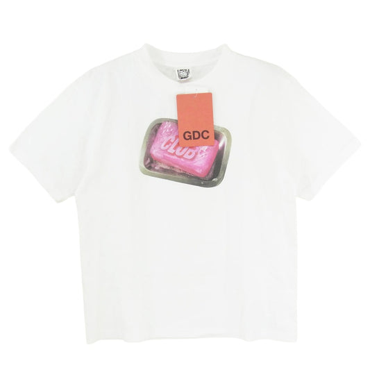 GDC ジーディーシー GD0561 FIGHT CLUB TEE ファイトクラブ 半袖 Tシャツ カットソー ホワイト系 S【中古】