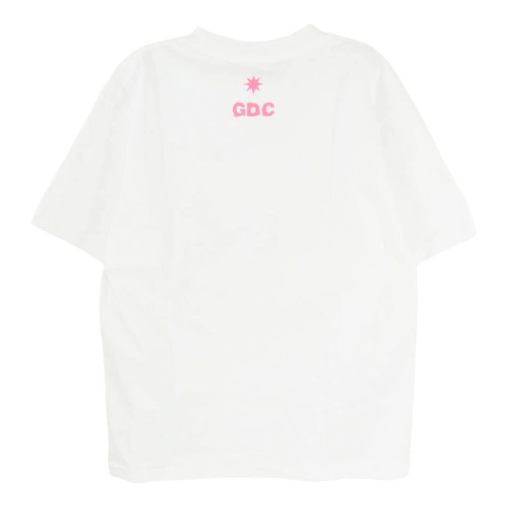 GDC ジーディーシー GD0561 FIGHT CLUB TEE ファイトクラブ 半袖 Tシャツ カットソー ホワイト系 S【中古】