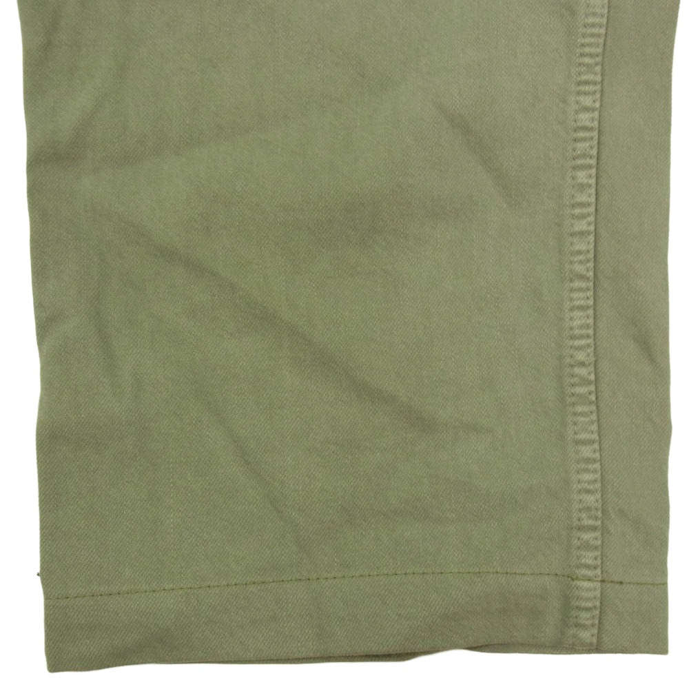 MINEDENIM マインデニム 2604-7001-42-302 Denim Baker Pants デニム ベイカー ファティーグ ボタンフライ パンツ カーキ系 30【中古】