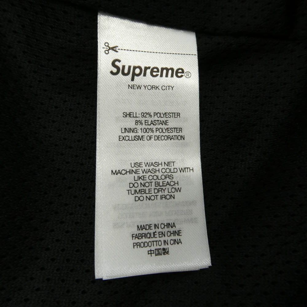 Supreme シュプリーム 26SS Velour Mesh Track Jacket ベロア メッシュ トラック ジップアップ ジャケット ブラック系 L【新古品】【未使用】【中古】