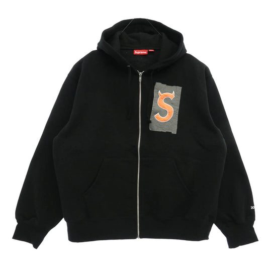 Supreme シュプリーム 26SS Devil S Logo Zip Up Hoodie Sweatshirt デビル エスロゴ ジップアップ フーディー スウェットシャツ パーカー ブラック系 L【新古品】【未使用】【中古】