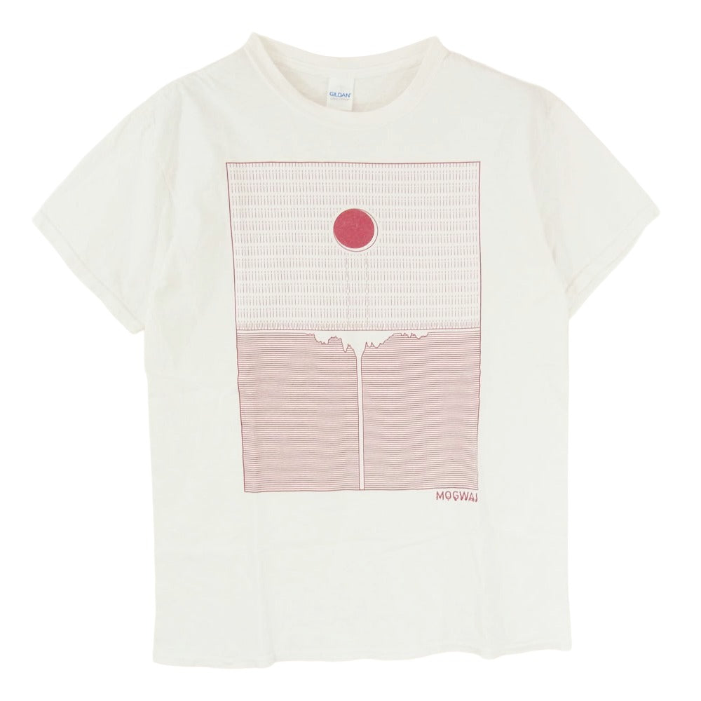 ヴィンテージ mogwai モグワイ プリント 半袖 Tシャツ ホワイト系 エンジ系 M【中古】
