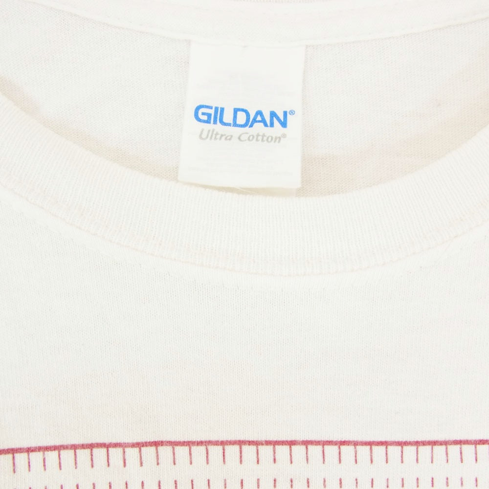 ヴィンテージ mogwai モグワイ プリント 半袖 Tシャツ ホワイト系 エンジ系 M【中古】