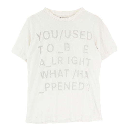 ヴィンテージ 00s Radiohead レディオヘッド In Rainbows イン・レインボウズ プリント 半袖 Tシャツ ホワイト ホワイト系 M【中古】