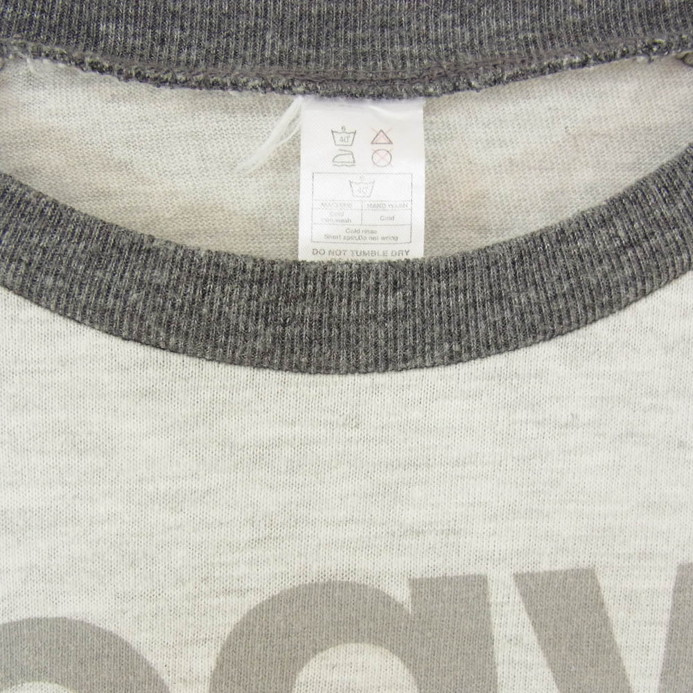 ヴィンテージ mogwai モグワイ プリント ラグラン 七分 長袖 Tシャツ カットソー マルチカラー系 M【中古】