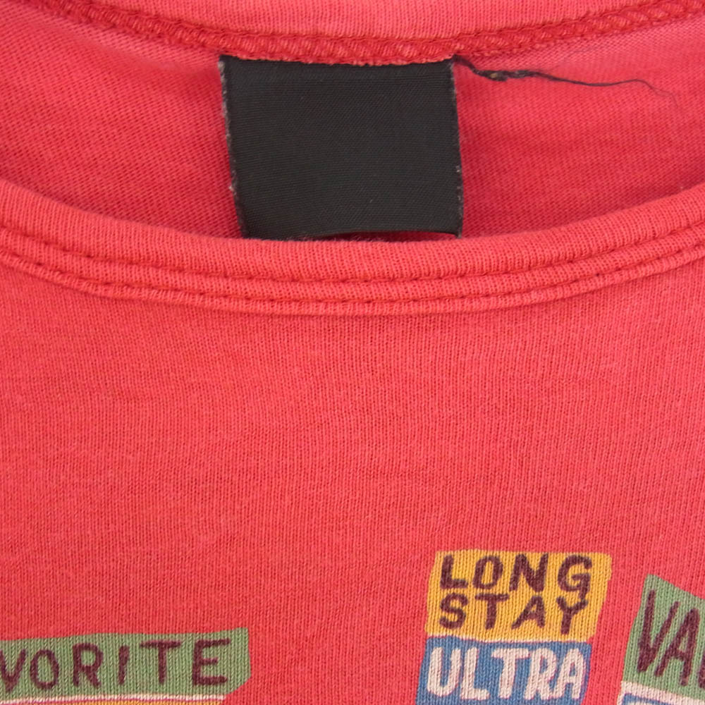 ヴィンテージ 00s Radiohead レディオヘッド Hail to the Thief ヘイル・トゥ・ザ・シーフ プリント 半袖 Tシャツ レッド系 サイズ表記なし【中古】