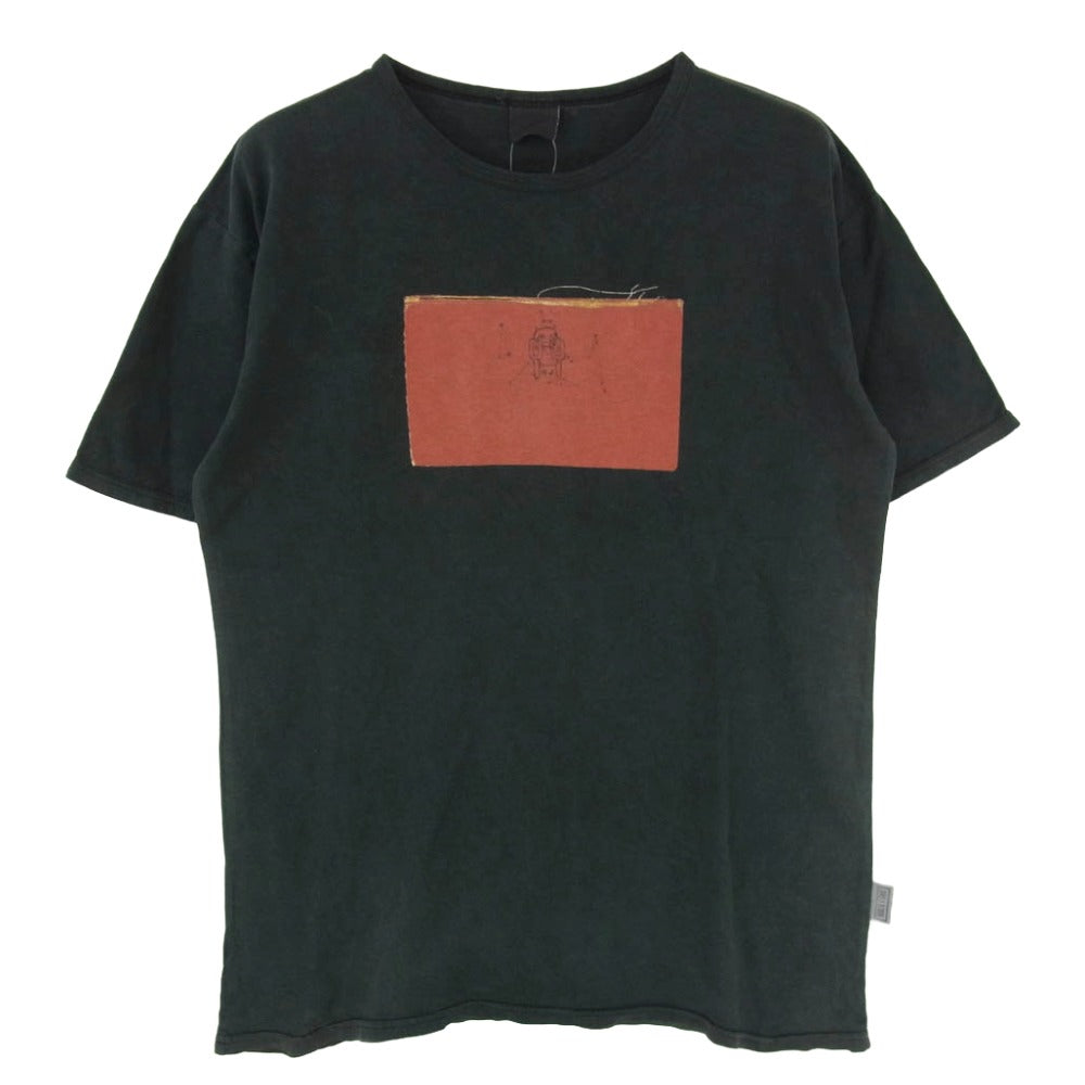 ヴィンテージ 00s Radiohead レディオヘッド Amnesiac アムニージアック プリント 半袖 Tシャツ ブラック系 M【中古】