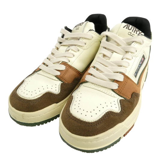 オートリー CLC LOW レザー スエード ローカット スニーカー マルチカラー系 39【中古】
