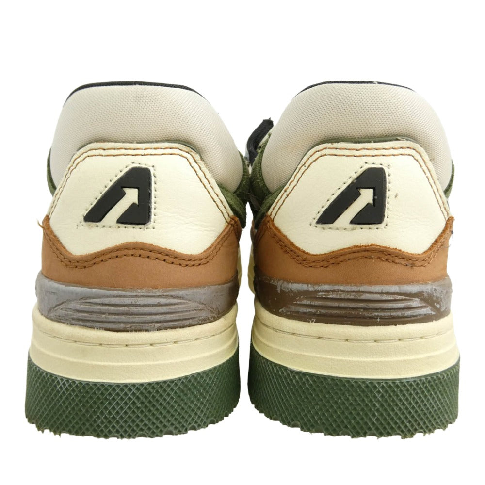 オートリー CLC LOW レザー スエード ローカット スニーカー マルチカラー系 39【中古】