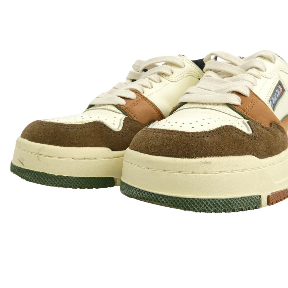 オートリー CLC LOW レザー スエード ローカット スニーカー マルチカラー系 39【中古】