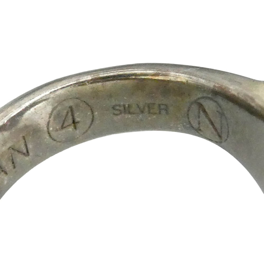 FANTASTIC MAN ファンタスティックマン STAR RING スター リング 指輪 シルバー系 約9号【中古】