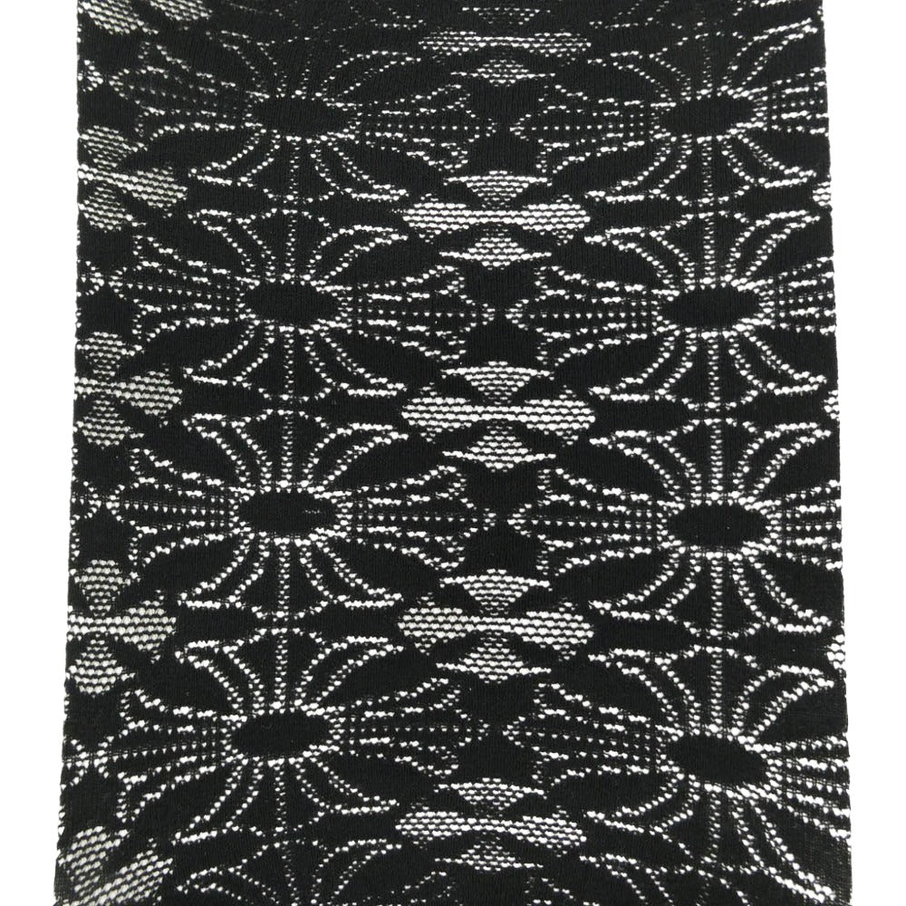 CHROME HEARTS クロムハーツ（原本無） STOCKING HOSIERY CHプラス ストッキング ブラック系 3【極上美品】【中古】