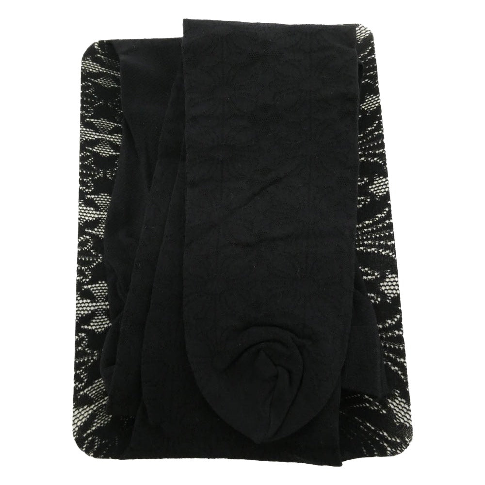 CHROME HEARTS クロムハーツ（原本無） STOCKING HOSIERY CHプラス ストッキング ブラック系 3【極上美品】【中古】