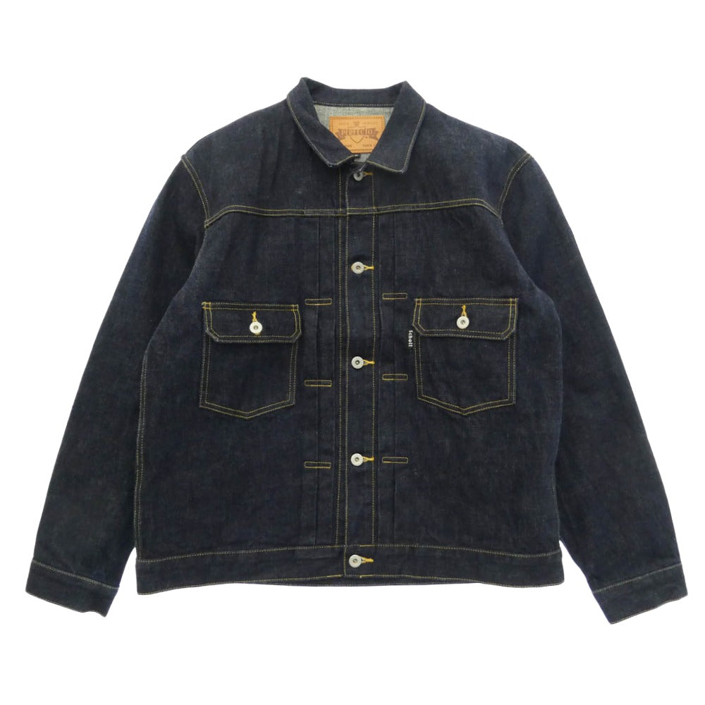 schott ショット 782-2952006 16oz 2nd Denim Jacket セカンドタイプ Gジャン デニムジャケット インディゴブルー系 XL【美品】【中古】