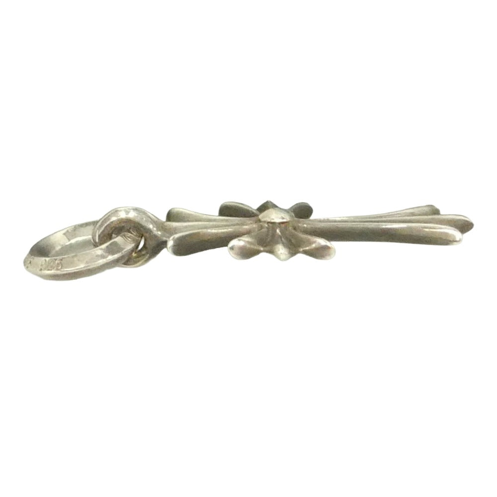 CHROME HEARTS クロムハーツ（原本無） TINY CH CROSS タイニー CHクロス チャーム ペンダント トップ シルバー系【中古】