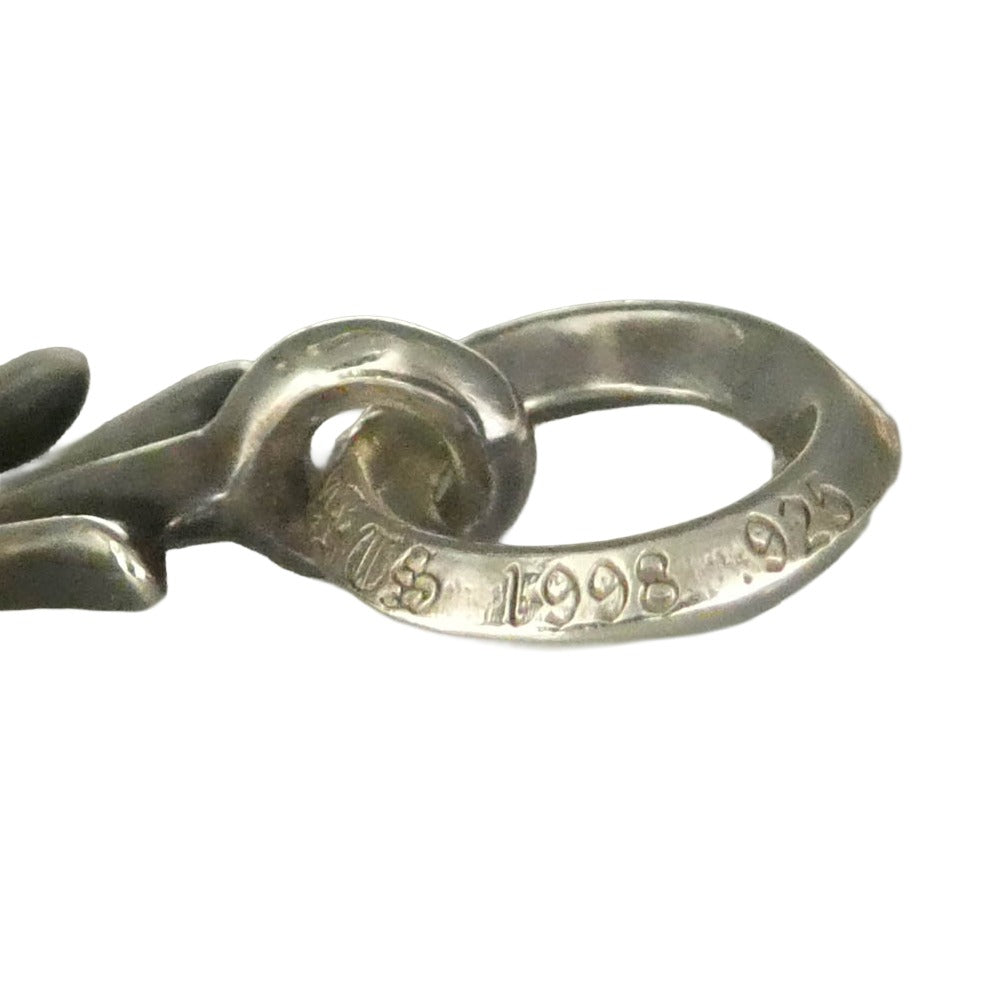 CHROME HEARTS クロムハーツ（原本無） TINY CH CROSS タイニー CHクロス チャーム ペンダント トップ シルバー系【中古】