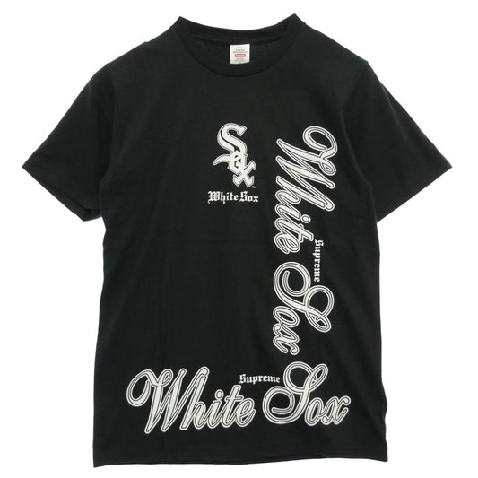 Supreme シュプリーム 25AW MLB Teams Tee White Sox ホワイトソックス Tシャツ ブラック系 S【極上美品】【中古】