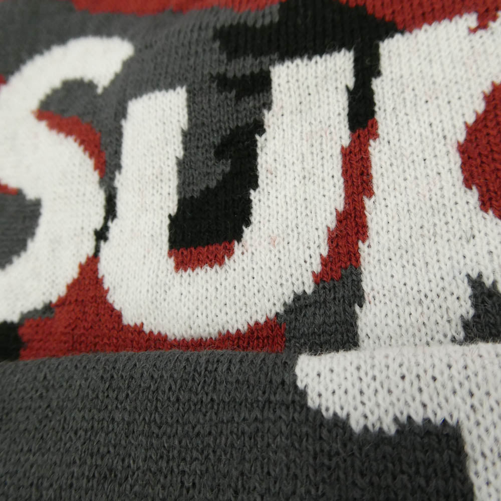 Supreme シュプリーム 25AW Camo Big Logo Beanie カモ ビッグロゴ ビーニー ニットキャップ マルチカラー系【極上美品】【中古】