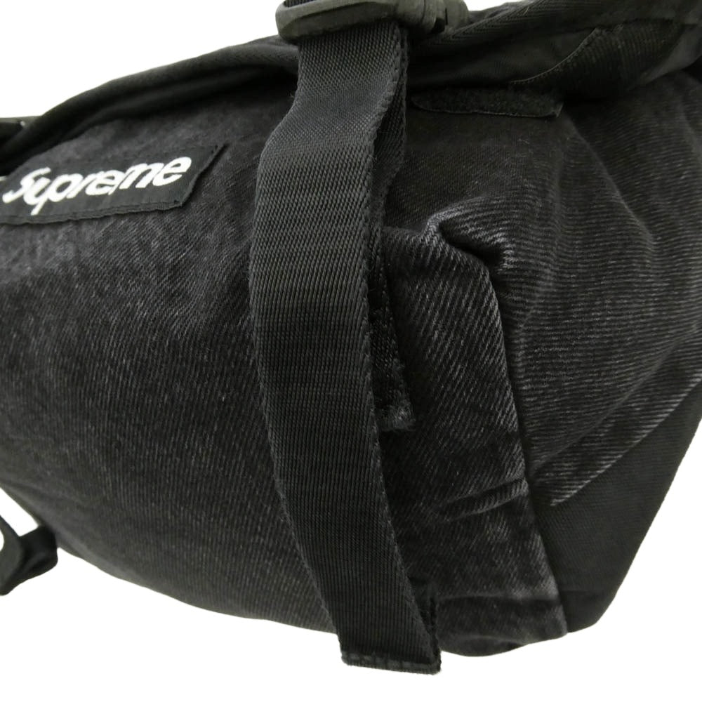 Supreme シュプリーム 25AW Denim Messenger Bag デニム メッセンジャー バッグ ブラック系【極上美品】【中古】
