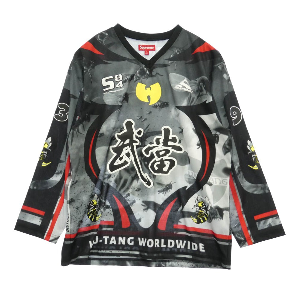 Supreme シュプリーム 25AW Wu-Tang Clan Hockey Jersey ウータンクラン ホッケー ジャージ シャツ ブラック系 L【新古品】【未使用】【中古】