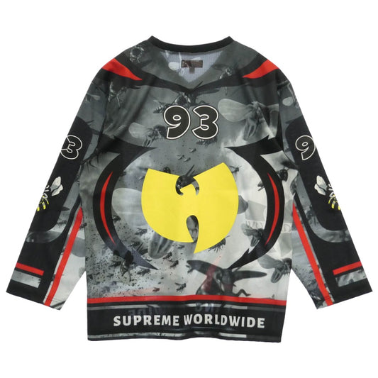 Supreme シュプリーム 25AW Wu-Tang Clan Hockey Jersey ウータンクラン ホッケー ジャージ シャツ ブラック系 L【新古品】【未使用】【中古】