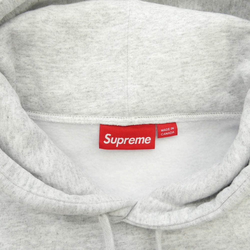 Supreme シュプリーム 25AW Small Box Hooded Sweatshirt スモールボックスロゴ フーデッド パーカー グレー系 L【新古品】【未使用】【中古】
