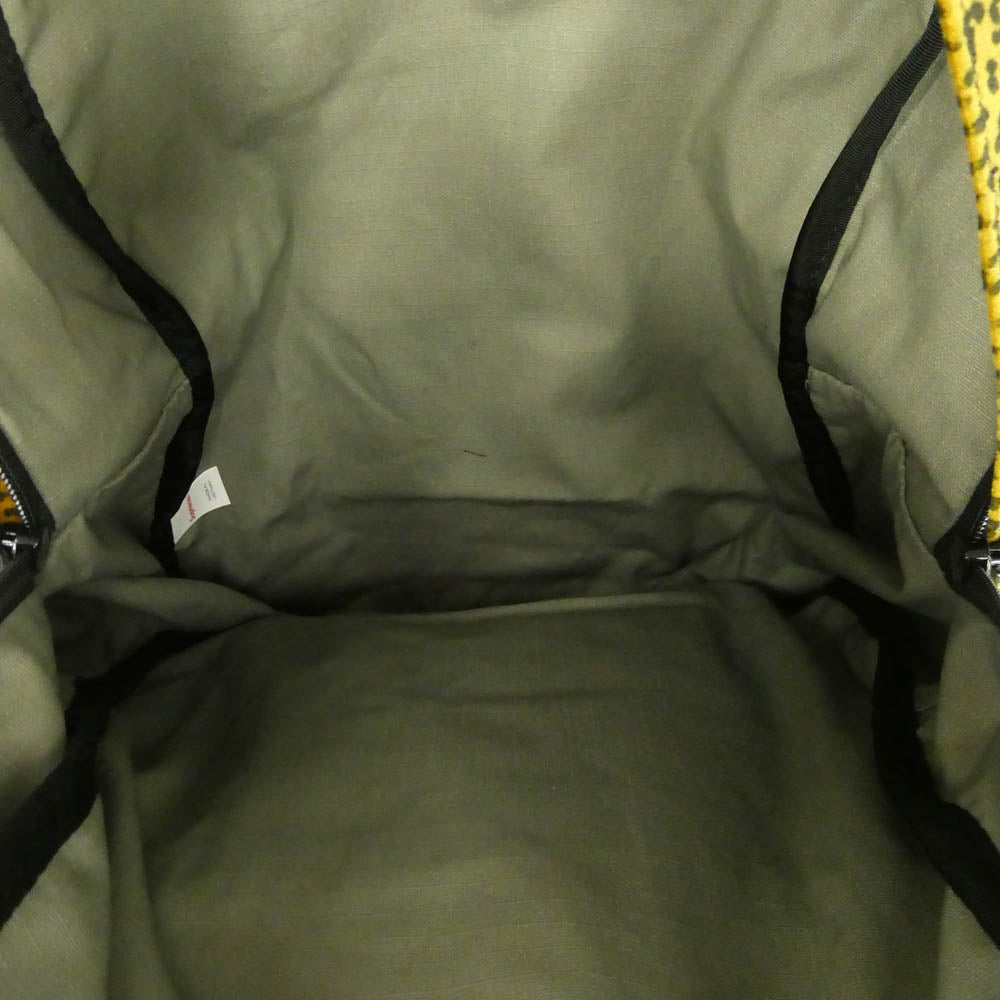 Supreme シュプリーム 25AW Velvet Backpack Tan Leopard ベルベット レオパード バックパック マルチカラー系【新古品】【未使用】【中古】