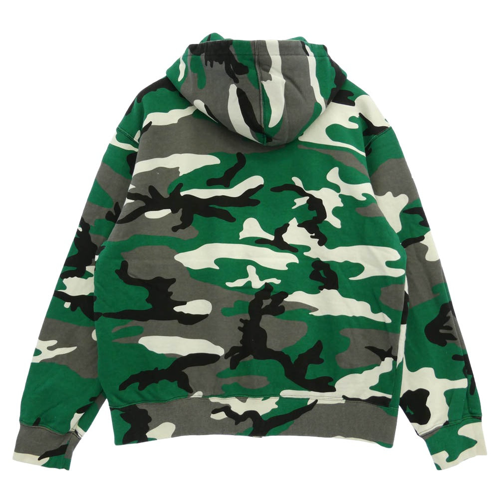 Supreme シュプリーム 25AW Small Box Zip Up Hooded Sweatshirt スモールボックスロゴ カモ ジップアップ パーカー マルチカラー系 L【中古】