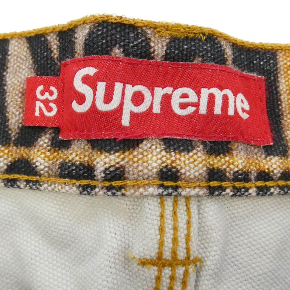Supreme シュプリーム 25AW Dash Snow Double Knee Painter Pant ダッシュスノーダブルニーペインター パンツ マルチカラー系 32【極上美品】【中古】